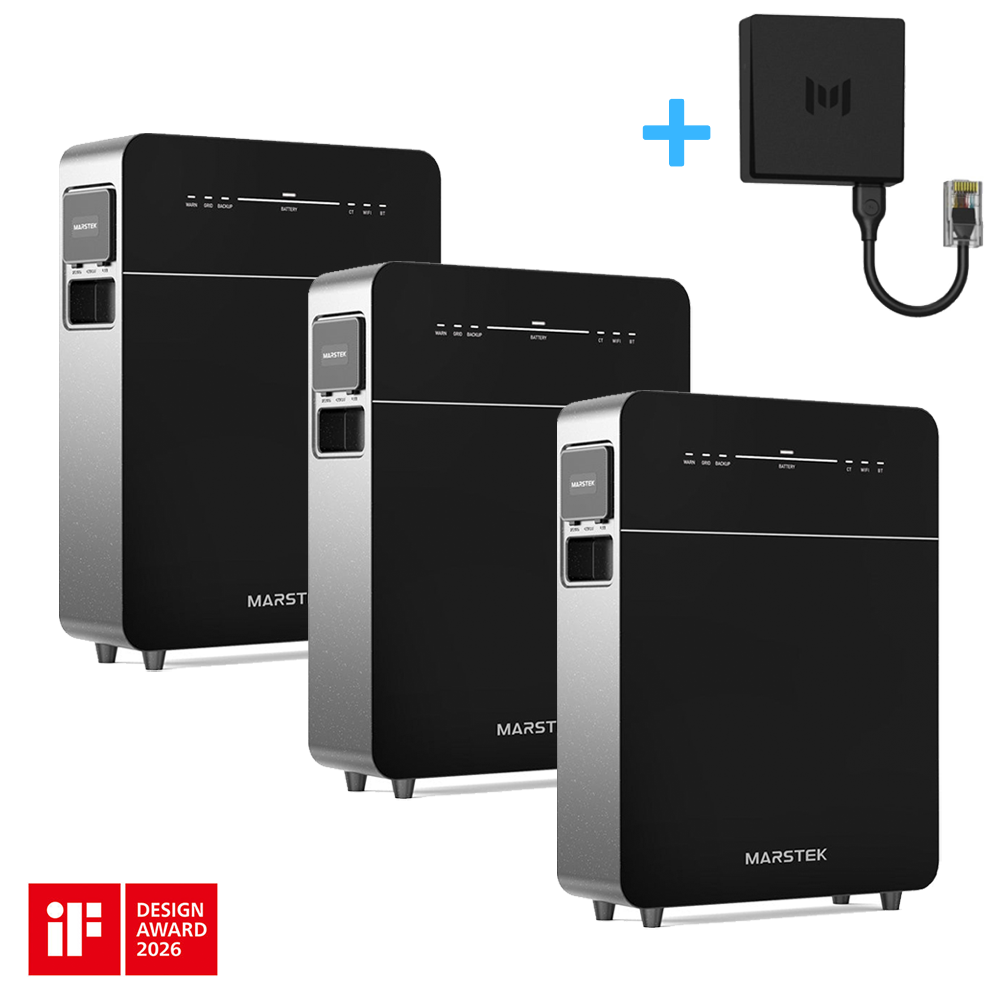 Marstek Venus E 3.0 + P1 Meter | 5 kWh | Plug & Play Home Battery + P1 Meter